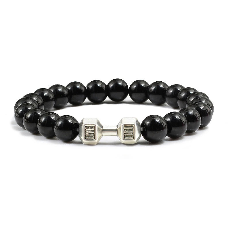 Men's Barbell Bracelet