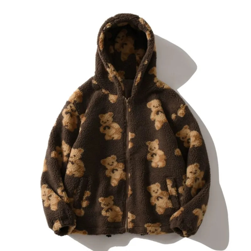 Embroidered Flair Zip-Up Hoodie