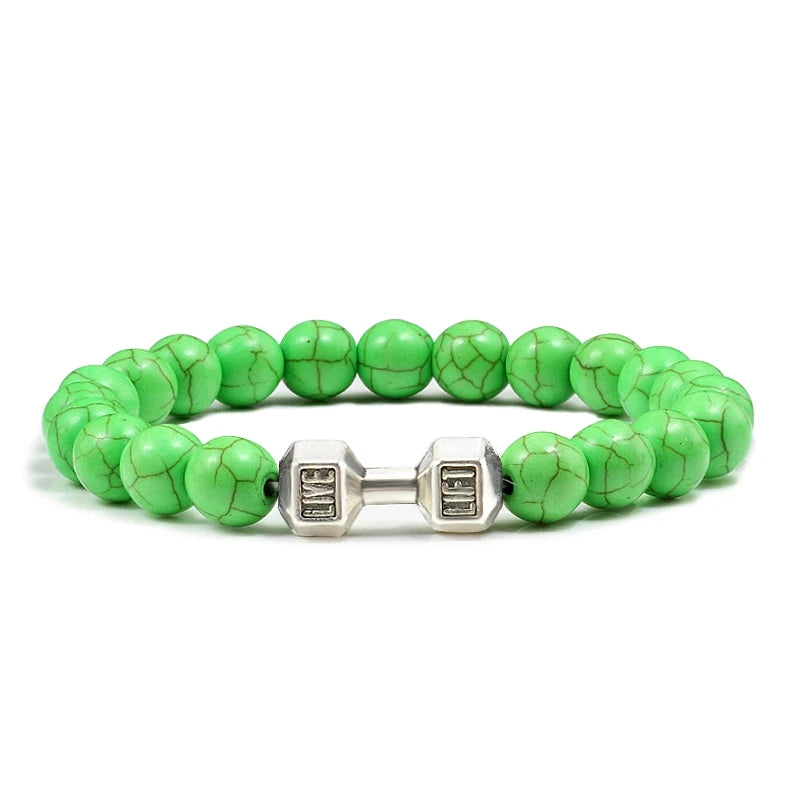 Men's Barbell Bracelet