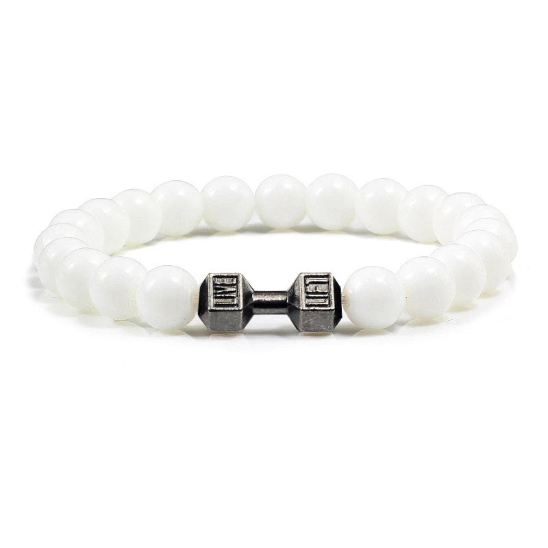 Men's Barbell Bracelet