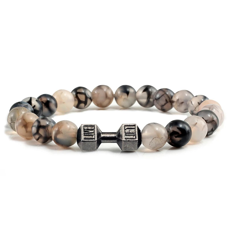 Men's Barbell Bracelet