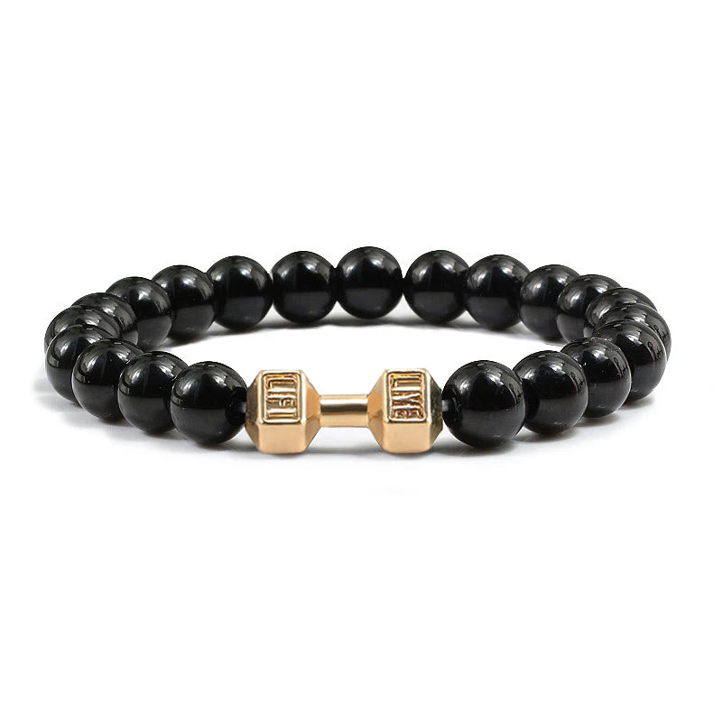 Men's Barbell Bracelet