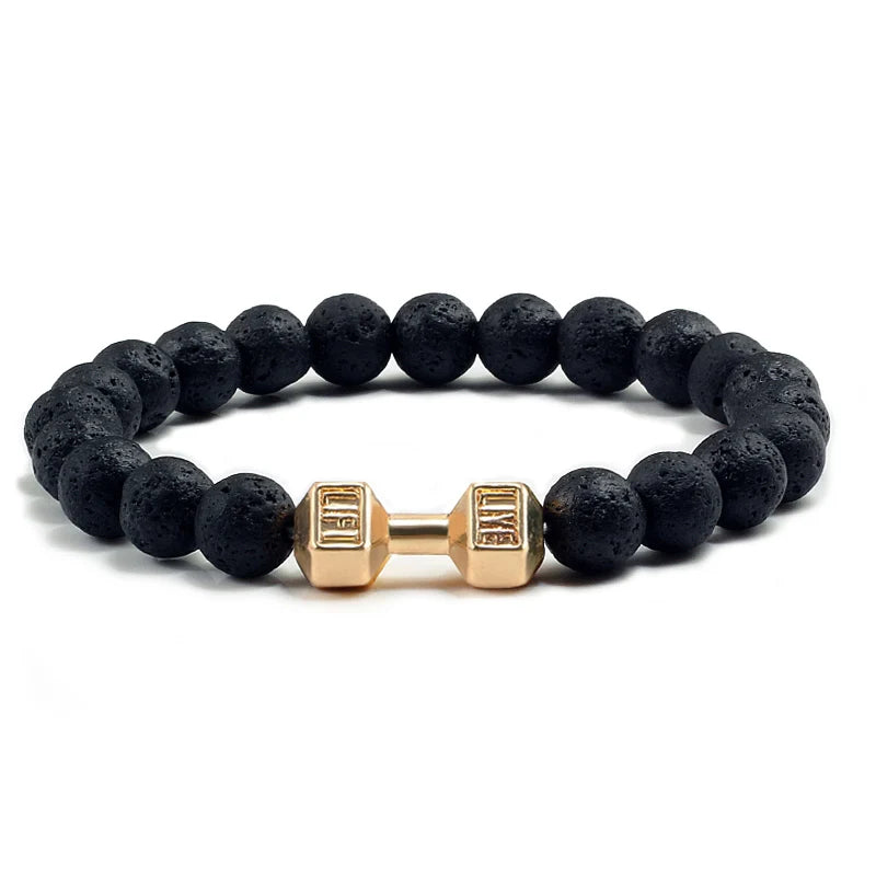 Men's Barbell Bracelet