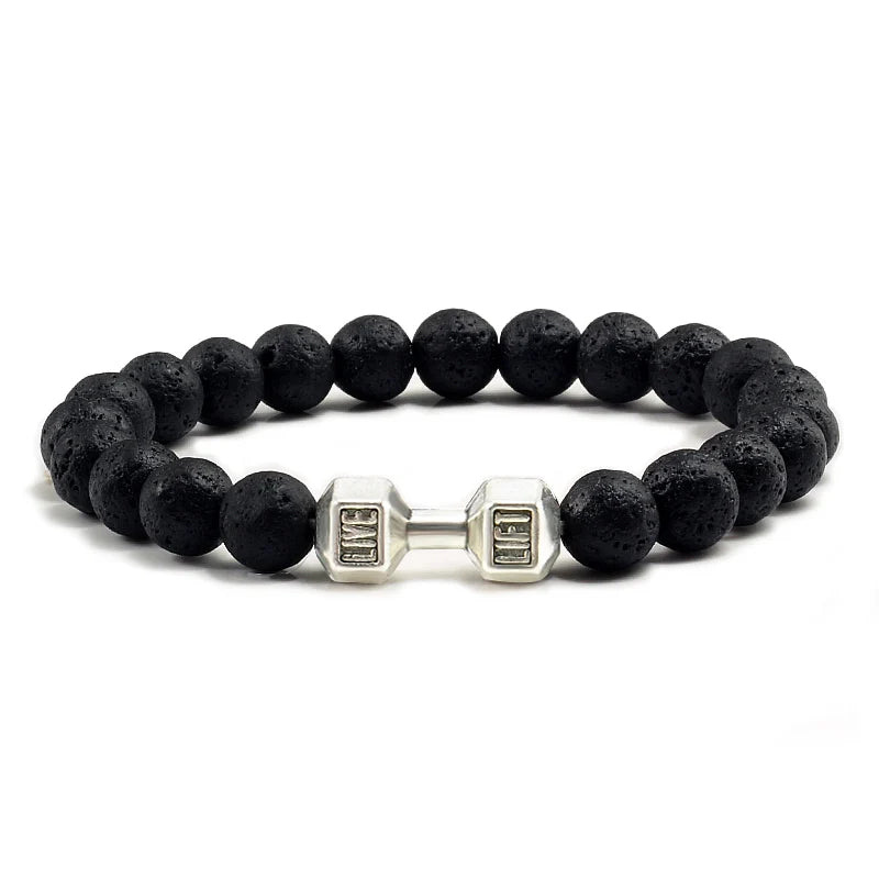 Men's Barbell Bracelet