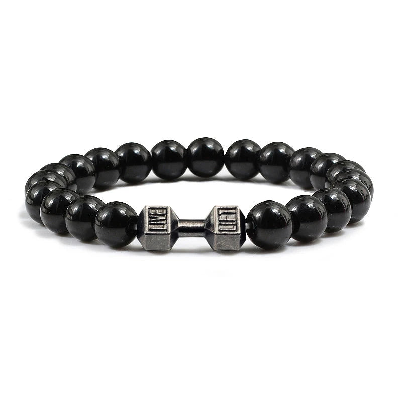 Men's Barbell Bracelet