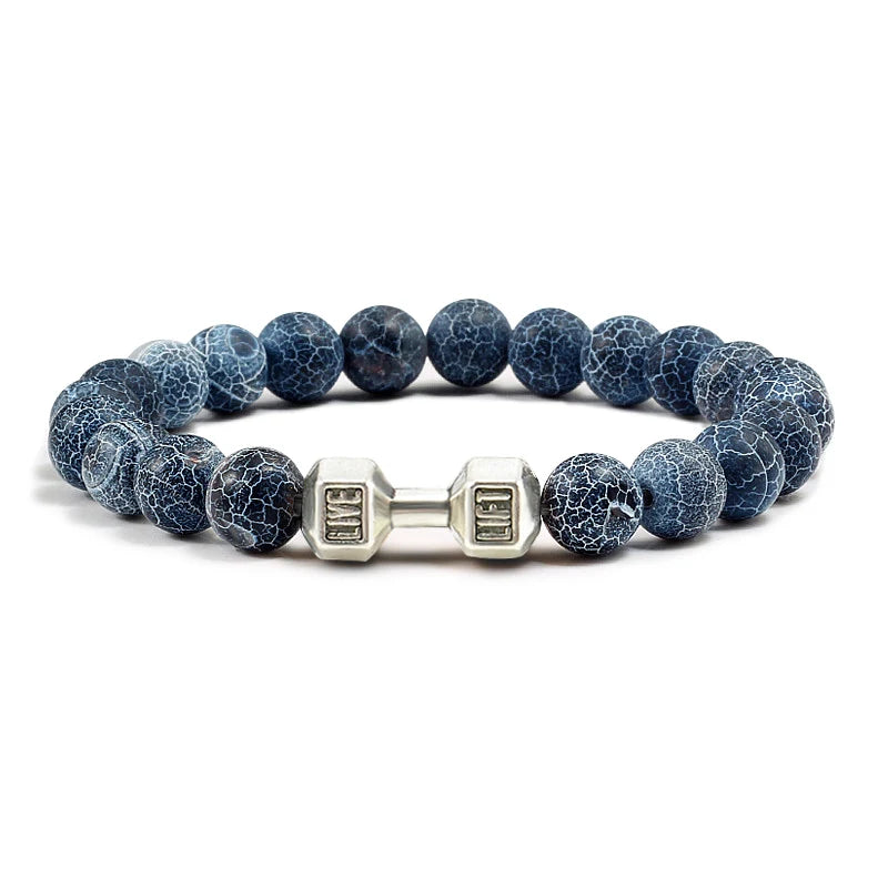 Men's Barbell Bracelet