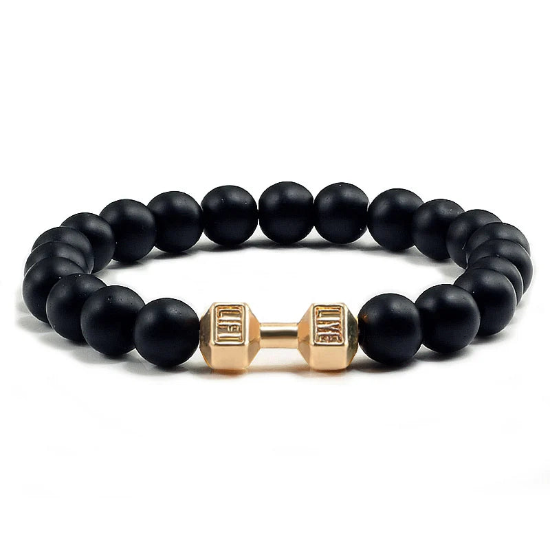 Men's Barbell Bracelet