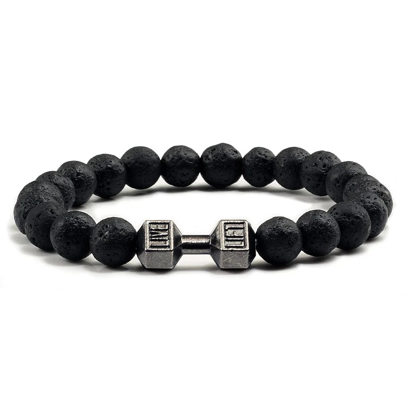 Men's Barbell Bracelet