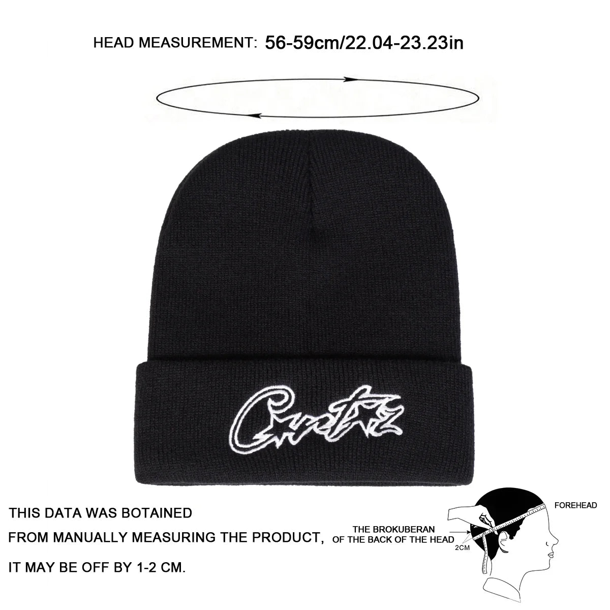 Cortez Embroidered Beanie