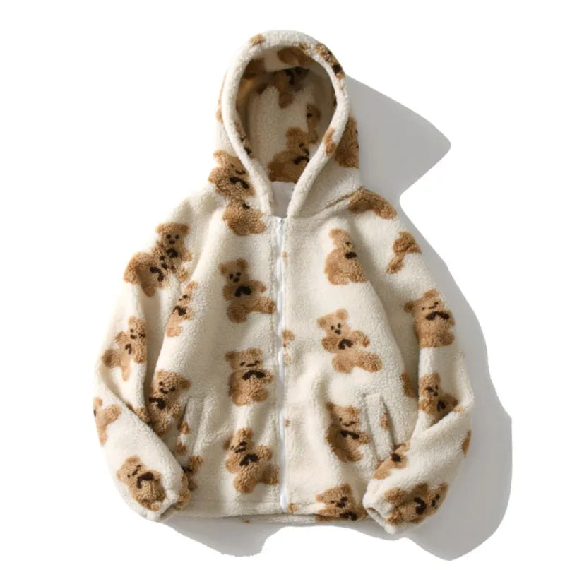 Embroidered Flair Zip-Up Hoodie