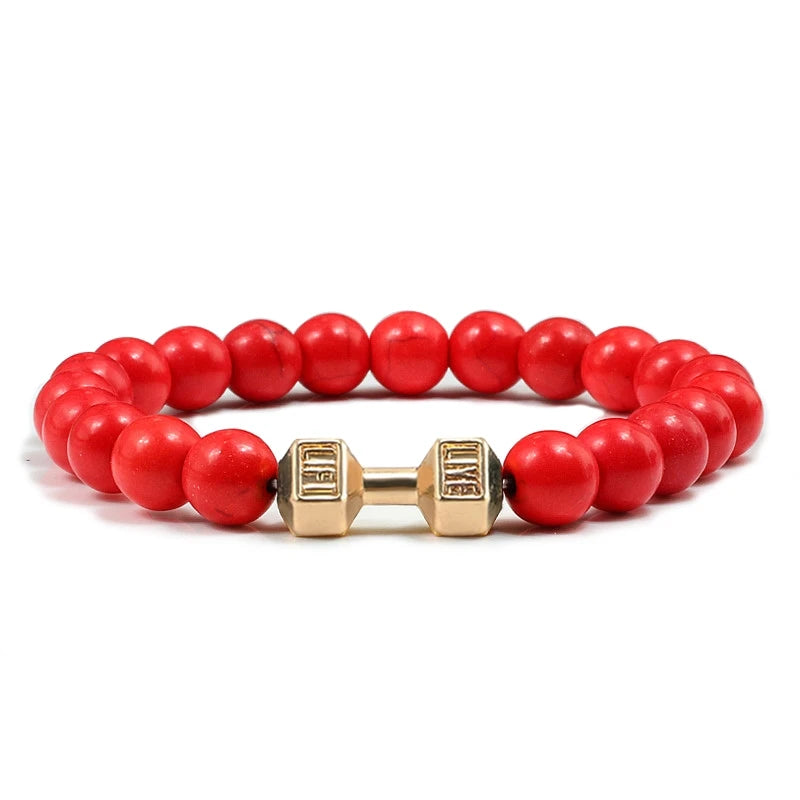 Men's Barbell Bracelet