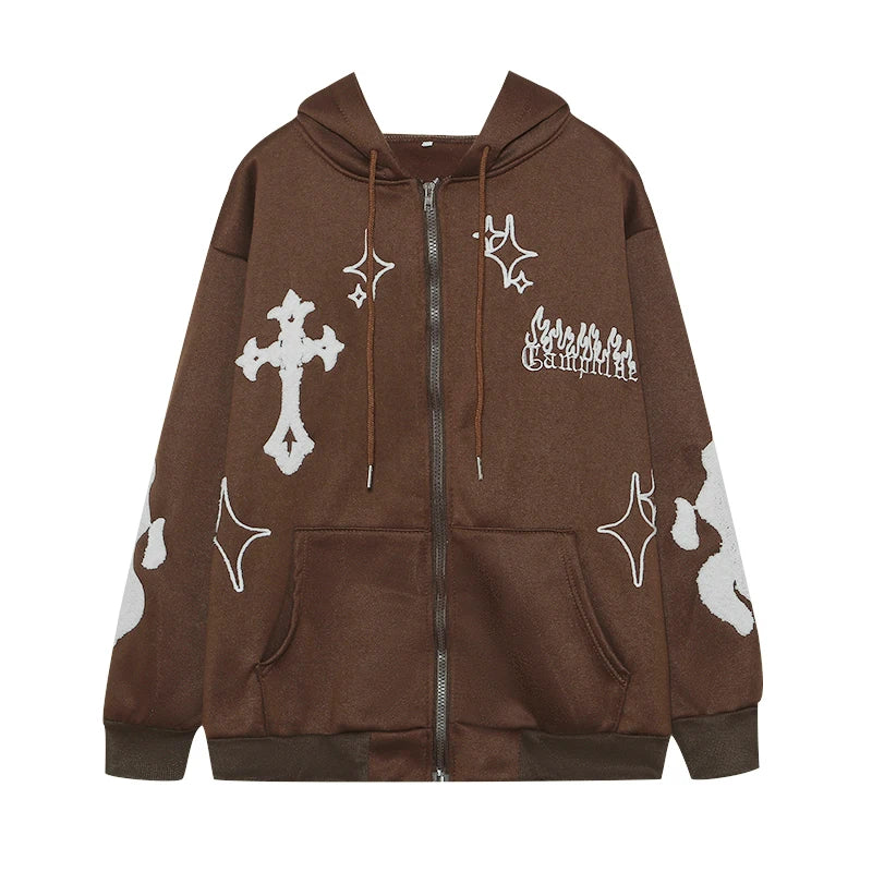 Cross Fire Zip-Up