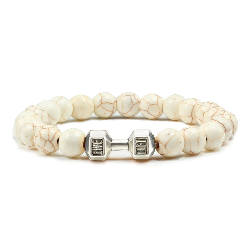 Men's Barbell Bracelet