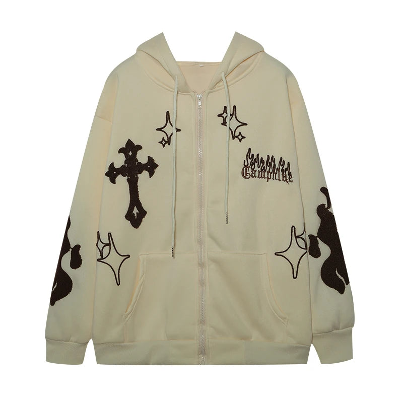 Cross Fire Zip-Up