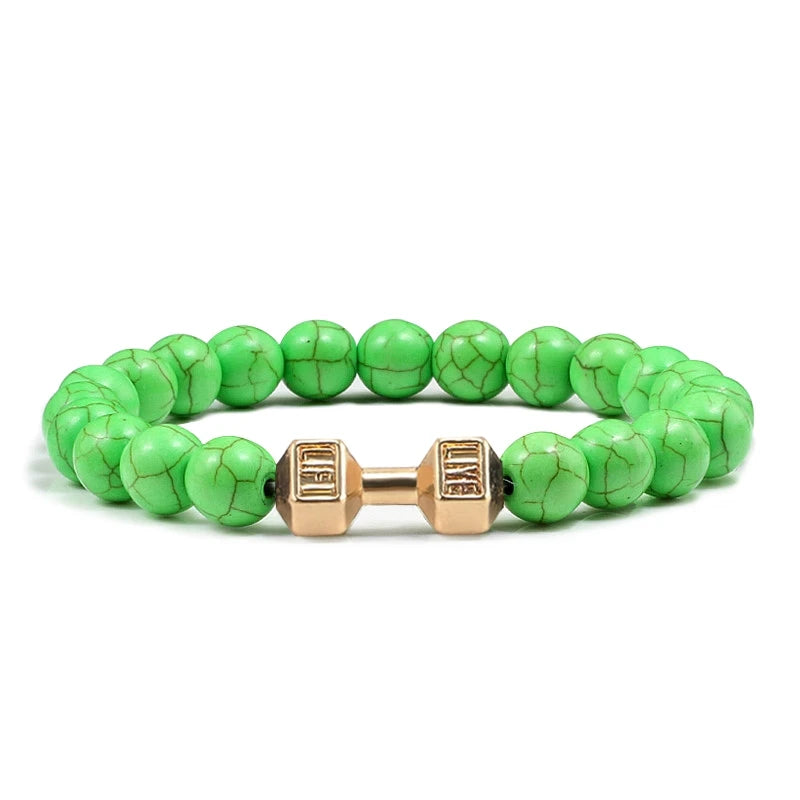 Men's Barbell Bracelet