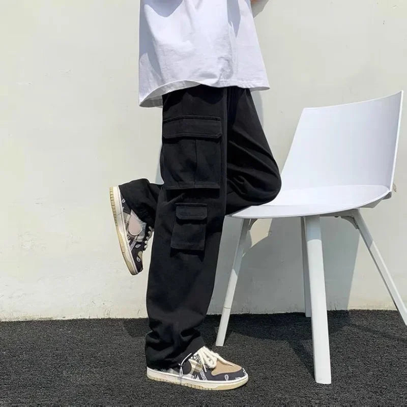 Men's White Cargo Pants