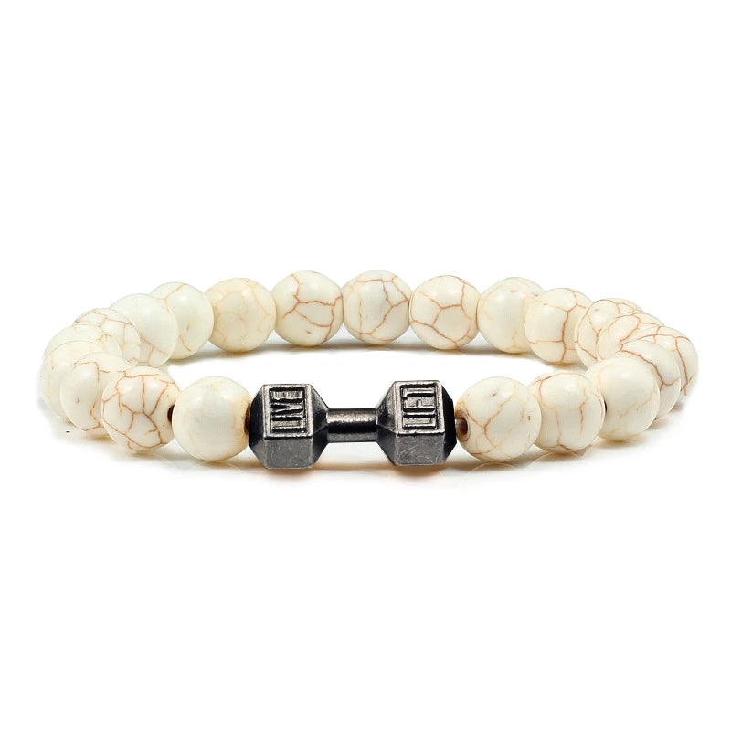 Men's Barbell Bracelet