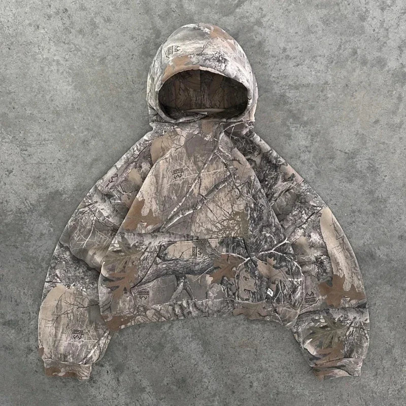 Men's Y2K Camo Hoodie