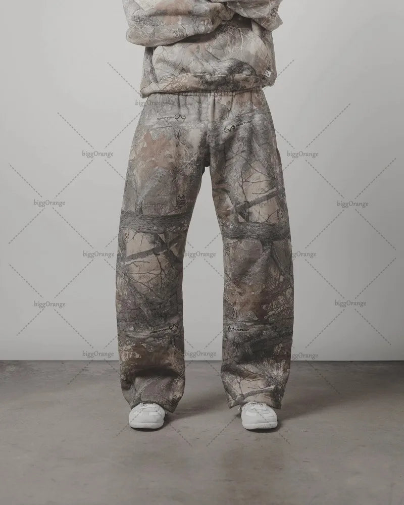 Men's Oversized Camo Pants