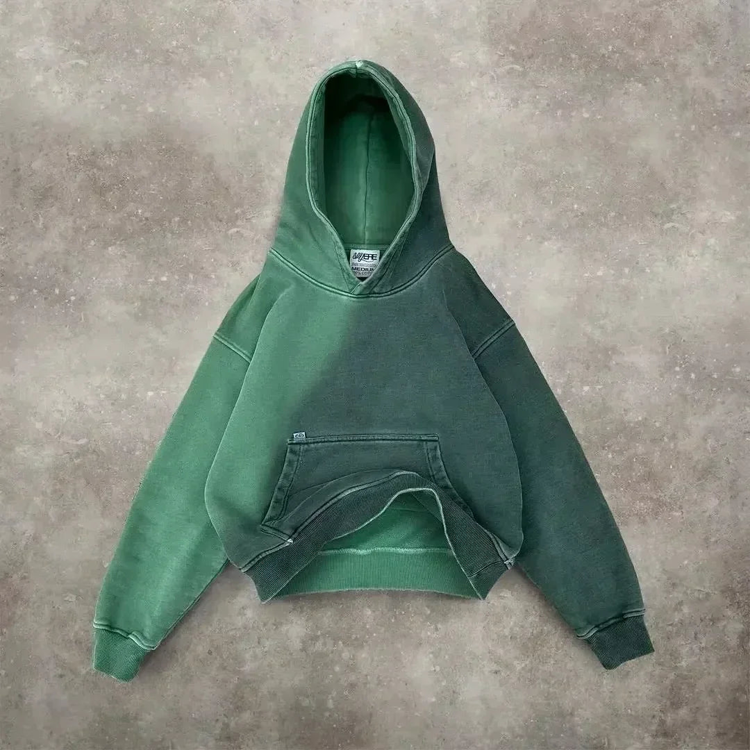 Padded Fleece Hoodie