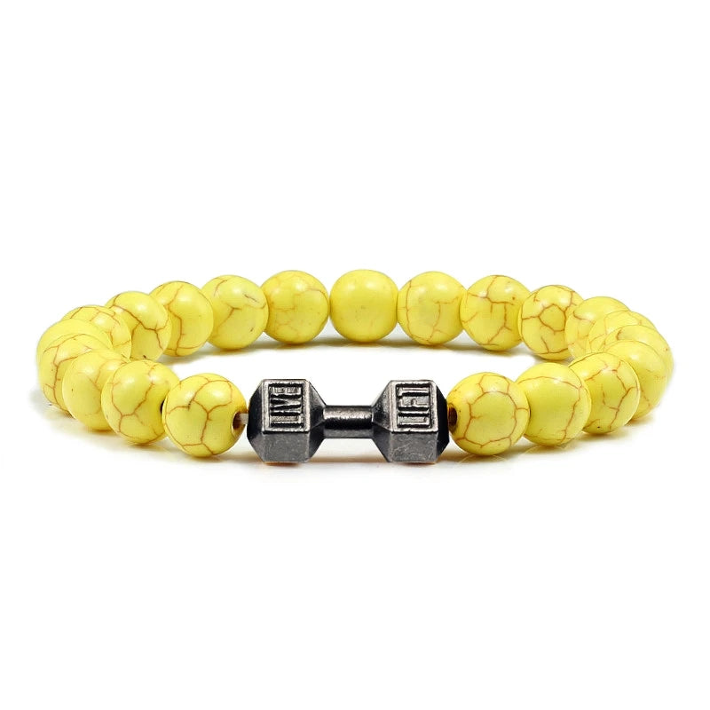 Men's Barbell Bracelet