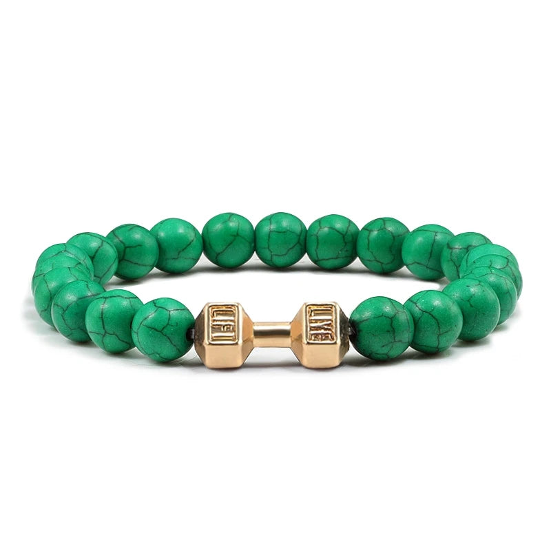 Men's Barbell Bracelet