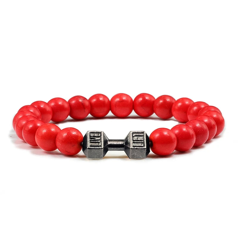 Men's Barbell Bracelet