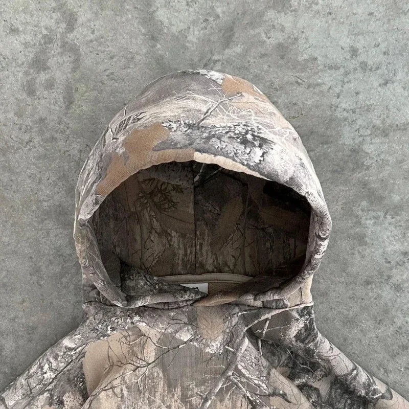 Men's Y2K Camo Hoodie