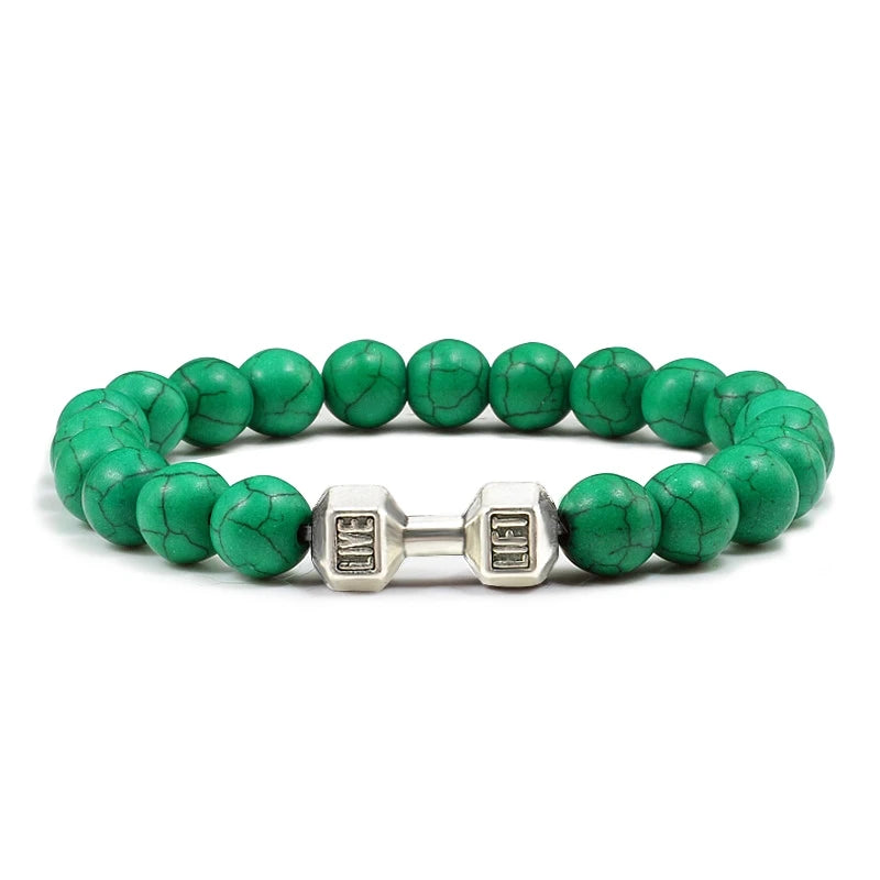 Men's Barbell Bracelet