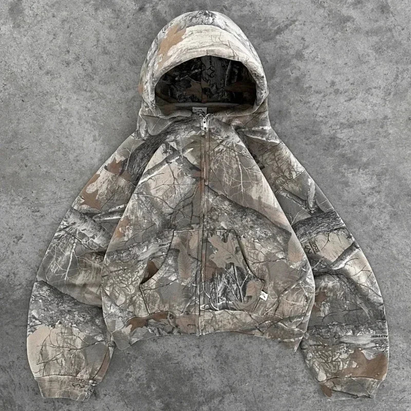 Men's Y2K Camo Hoodie