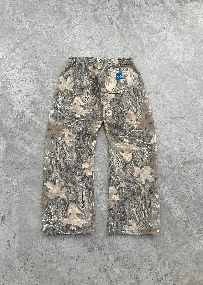 Men's Oversized Camo Pants